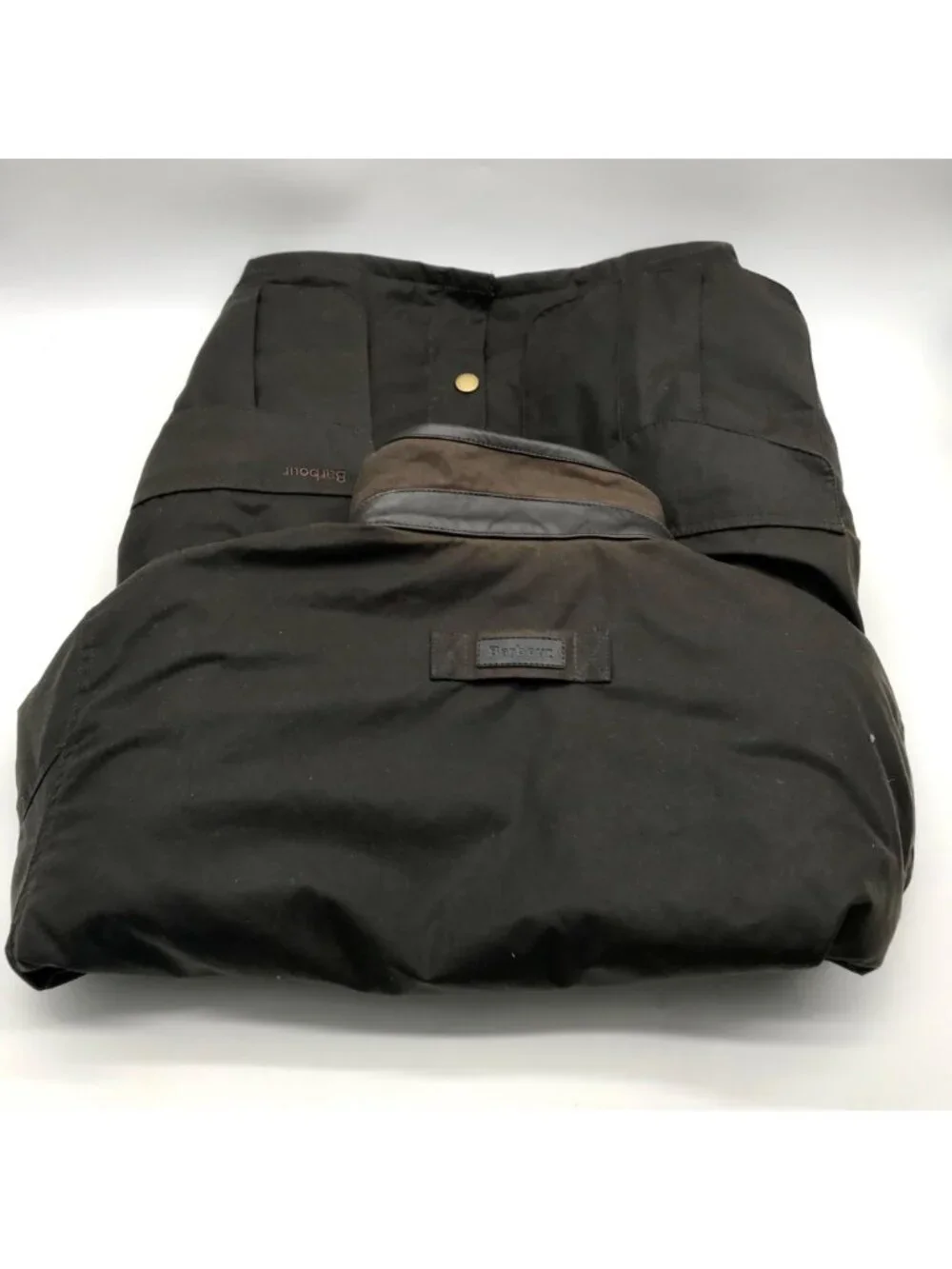Barbour Brown Waxed Cotton Jacket_9